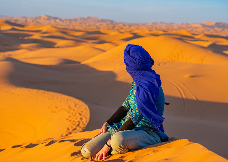 Voyage au Maroc - Dans le désert