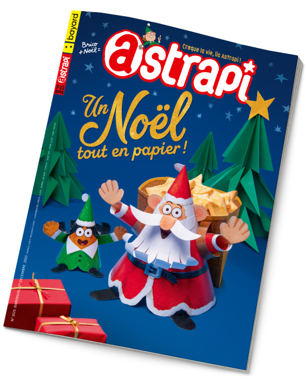 Couverture du magazine Astrapi n° 1025 du 1er décembre 2023.