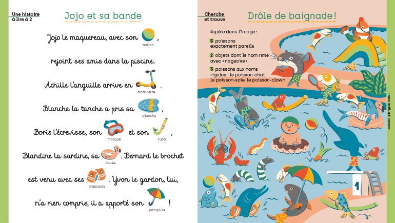 Poisson d'avril !, Les Belles Histoires n°616, avril 2024. Illustration : Sarah Loulendo.