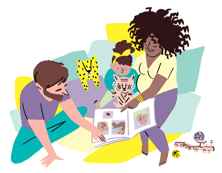 «Leur naissance, une histoire “pour de vrai”», Pomme d'Api n° 640, juin 2019. Texte : Joséphine Lebard. Illustrations : Kei Lam.