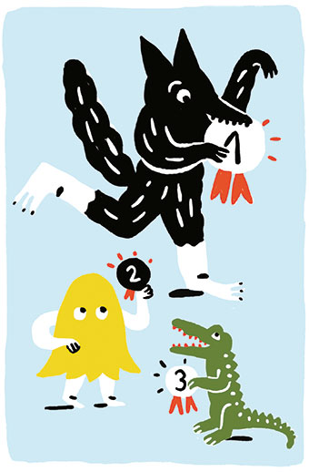 “La peur du loup”, supplément pour les parents du magazine Pomme d'Api n°657, novembre 2020. Texte&nbsp;: Joséphine Lebard. Illustration&nbsp;: Marie Assénat.