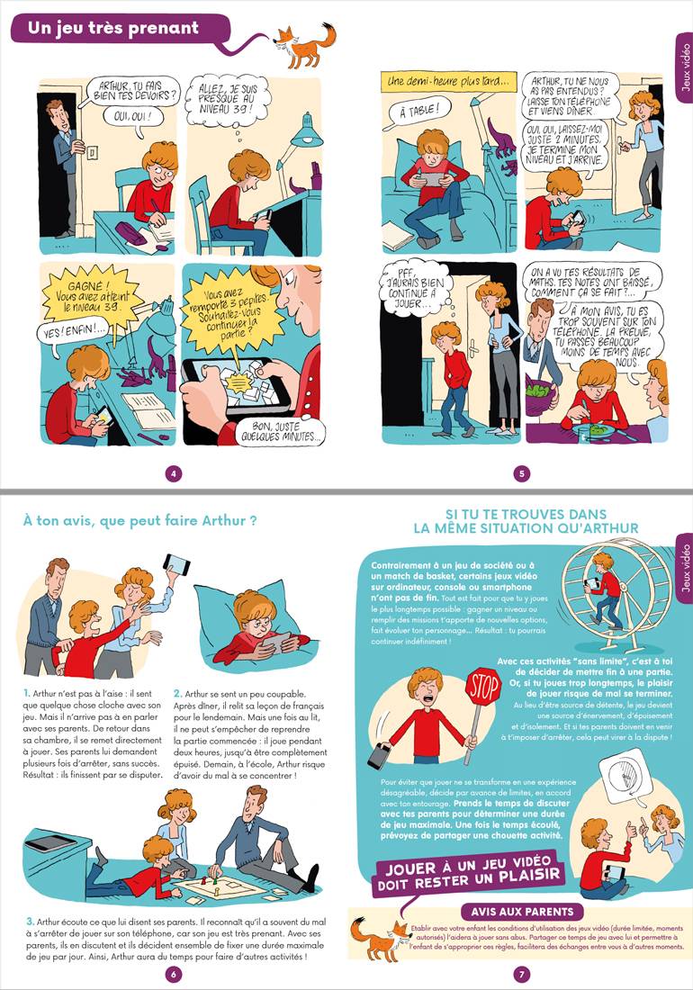 Livret réalisé par les Opérations Spéciales de Bayard Média Développement pour la MILDECA - Mission interministérielle de lutte contre les drogues et les conduites addictives, en partenariat avec Images Doc et J'aime lire Max. Textes : Pauline Payen. Illustrations : Alexandre Franc. Livret réalisé par les Opérations Spéciales de Bayard Média Développement pour la MILDECA - Mission interministérielle de lutte contre les drogues et les conduites addictives, en partenariat avec Images Doc et J'aime lire Max. Textes : Pauline Payen. Illustrations : Alexandre Franc.
