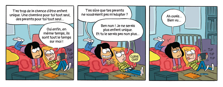 “Frères et sœurs : quelle histoire !”, Astrapi n°943 du 1er mars 2020. Texte : Joséphine Lebard. Illustrations : Sess.