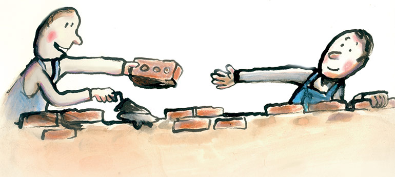 “La paix, un vrai combat !" - © Pascal Lemaître
