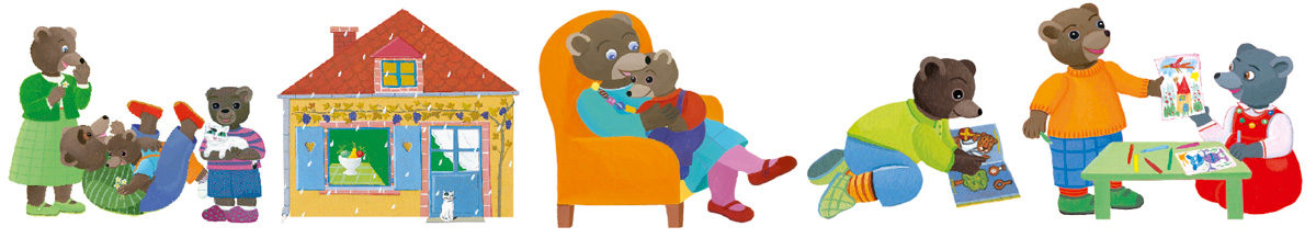 Petit Ours Brun crée par Danièle Bour, extrait du supplément pour les parents du magazine Pomme d'Api du mois de mars 2016 Petit Ours Brun créé par Danièle Bour, extrait du supplément pour les parents du magazine Pomme d'Api du mois de mars 2016
