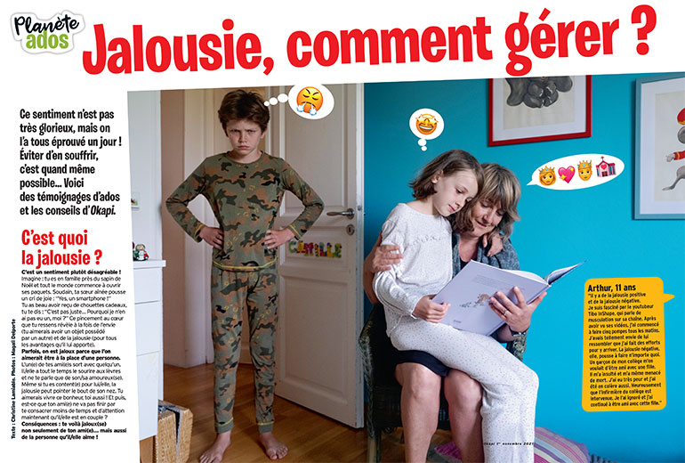 © Magali Delporte. Jalousie, comment gérer ? ?