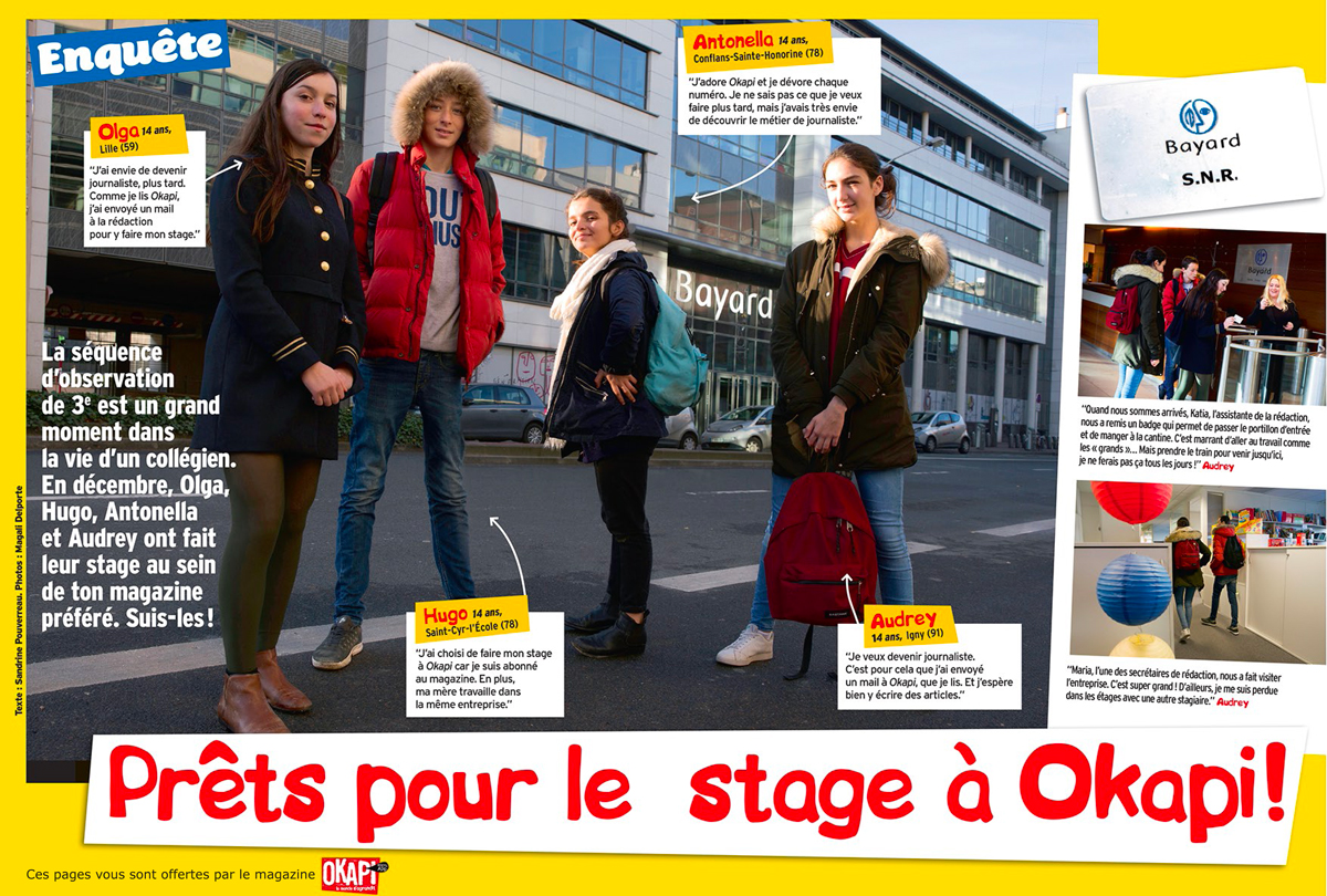 Téléchargez l'article “Prêts pour le stage à Okapi !” - Okapi, 1er mars 2017 - Texte : Sandrine Pouverreau. Photos : Magali Delporte
