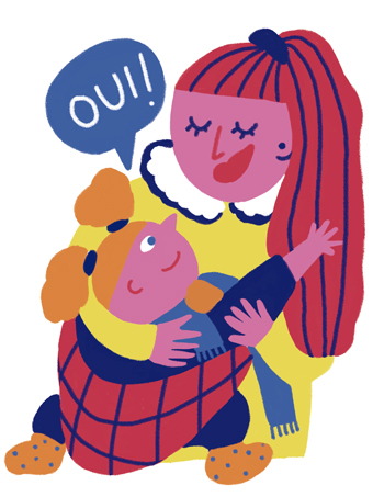 “Son mot favori : NON”, extrait du supplément pour les parents du magazine Popi n° 380, avril 2018. Texte : Anne Bideault. Illustrations : Cachetejack. “Son mot favori : NON”, extrait du supplément pour les parents du magazine Popi n° 380, avril 2018. Texte : Anne Bideault. Illustrations : Cachetejack.