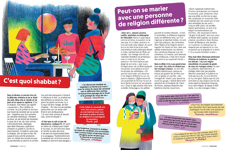 © Matthieu Méron. C'est quoi shabbat ? Peut-on se marier avec une personne de religion différente ?
