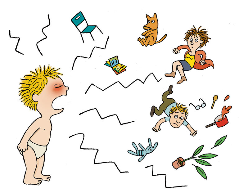 “Grosse colère… Que faire ?”, Popi n°389, supplément pour les parents, janvier 2019. Texte : Adrien Bail. Illustrations : Isabelle Assémat.