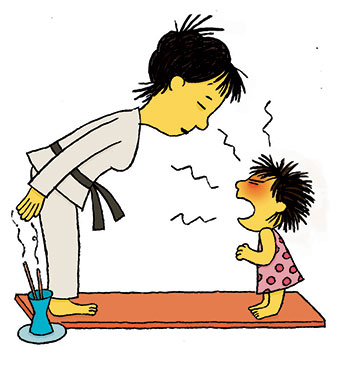 “Grosse colère… Que faire ?”, Popi n°389, supplément pour les parents, janvier 2019. Texte : Adrien Bail. Illustrations : Isabelle Assémat.