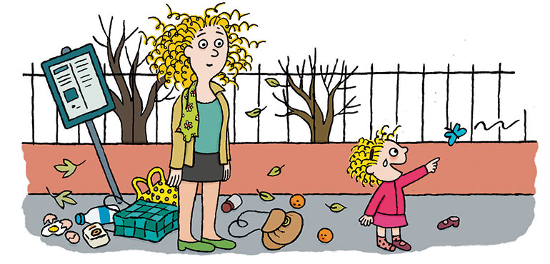 “Grosse colère… Que faire ?”, Popi n°389, supplément pour les parents, janvier 2019. Texte : Adrien Bail. Illustrations : Isabelle Assémat.