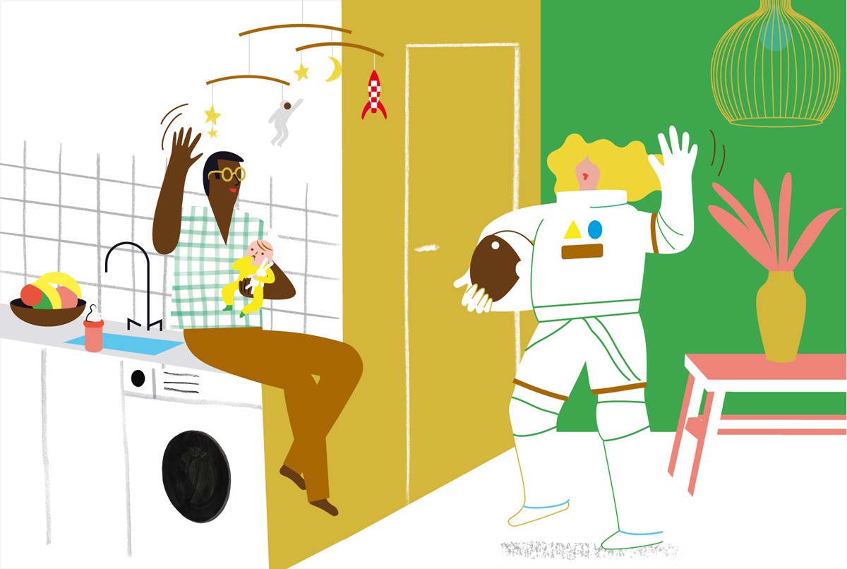 “Filles-garçons, même éducation ?”, supplément pour les parents du magazine Pomme d’Api, mars 2018. Texte : Anne Bideault. Illustrations : Séverine Assous. “Filles-garçons, même éducation ?”, supplément pour les parents du magazine Pomme d’Api, mars 2018. Texte : Anne Bideault. Illustrations : Séverine Assous.