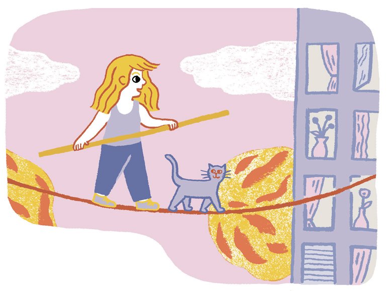 “ L'autonomie à hauteur d'enfant ”, supplément pour les parents du magazine Pomme d'Api n° 638, octobre 2018. Texte : Anne Bideault, illustrations : Charline Giquel.