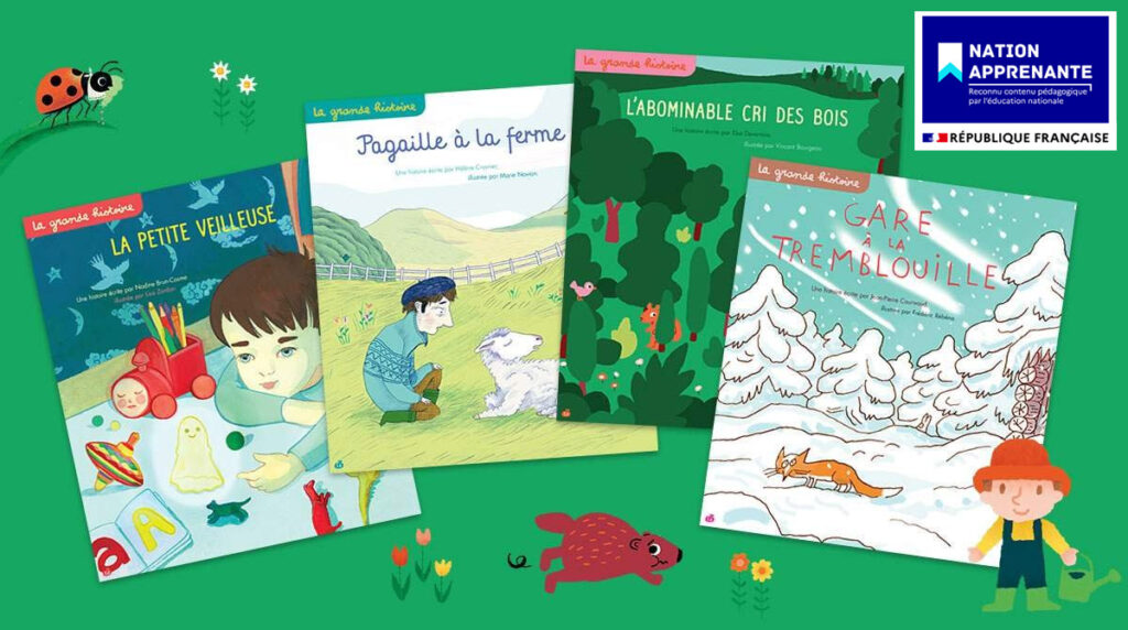 Des histoires à écouter : les grandes histoires du magazine Pomme d'Api (3-7 ans).