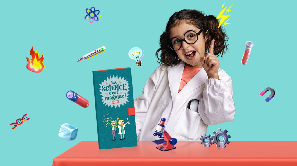 3 expériences scientifiques magiques avec Astrapi ! “La science, c'est magique !”, Astrapi n°999, 1er octobre 2022. Illustrations : Noé Lecombre. Photo : AdobeStock.