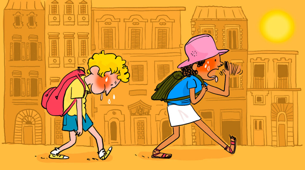 Salut l’info ! # 17 juin 2022 Dossier : pourquoi il fait si chaud ? © Zelda Zonk