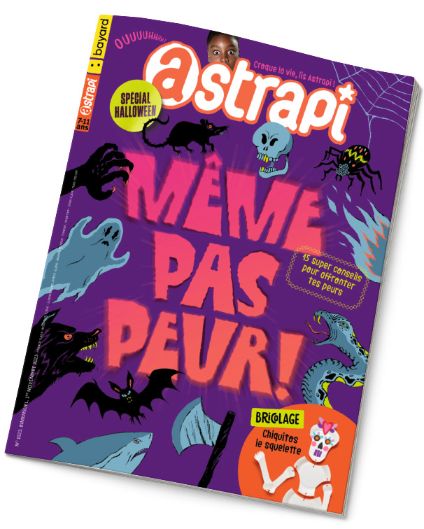 Couverture du magazine Astrapi n° 1023 du 1er novembre 2023.