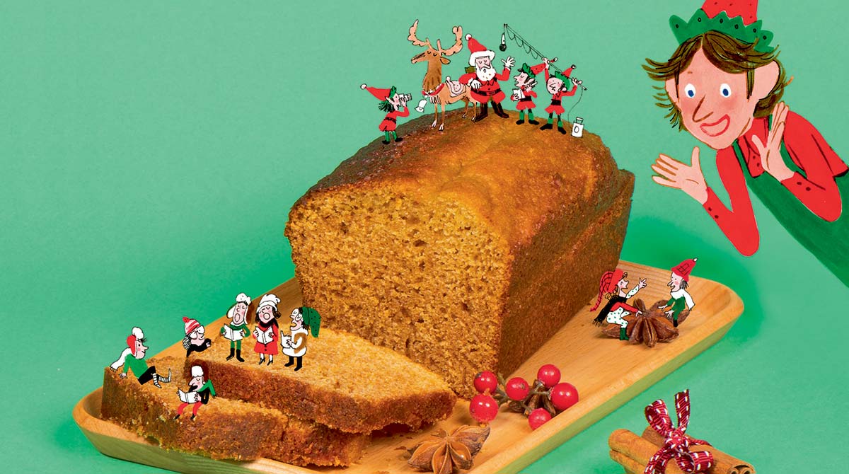 “Le pain d'épices de Noël”, Astrapi n°915, décembre 2018. Recette : Bruno Muscat. Stylisme et réalisation : Julie Boogaerts. Photo : Benoît Teillet. Illustrations : Laurent Simon.