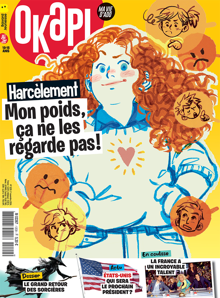 Couverture du magazine Okapi n°1209 du 1er novembre 2024.