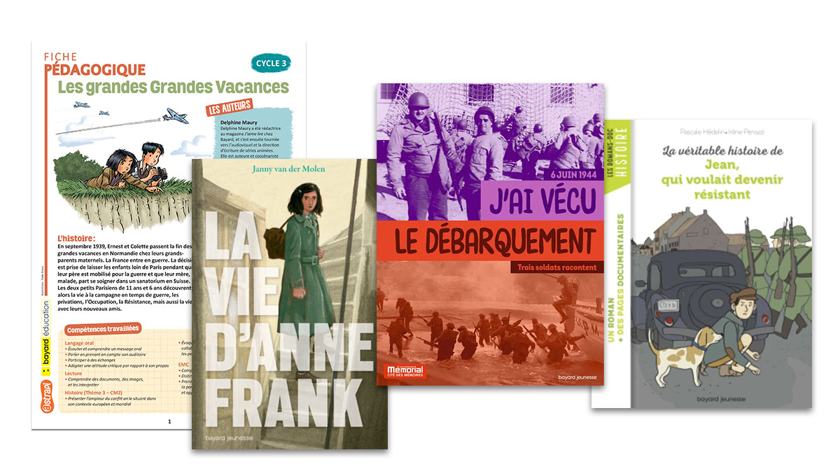 Des ressources pédagogiques sur la Seconde Guerre mondiale pour les enseignants - Bayard éducation.