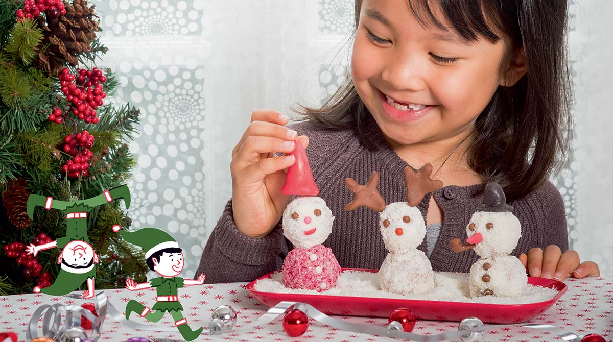 Recette de Noël : les coco-neiges