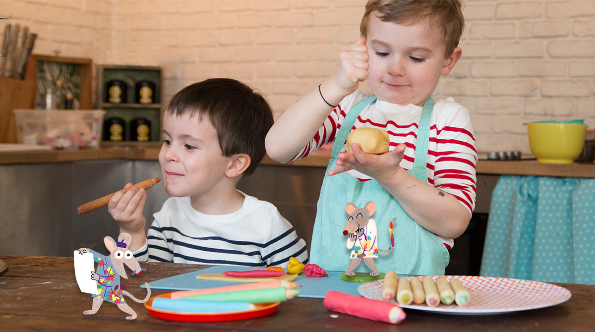“Chouette recette : les crayons à croquer”, Les Belles Histoires n° 561, septembre 2019. Recette : Anne Chiumino (réalisation). Photos : Isabelle Franciosa. Illustrations : Anne Rouquette.