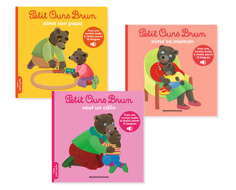 3 histoires multilingues de Petit Ours Brun.