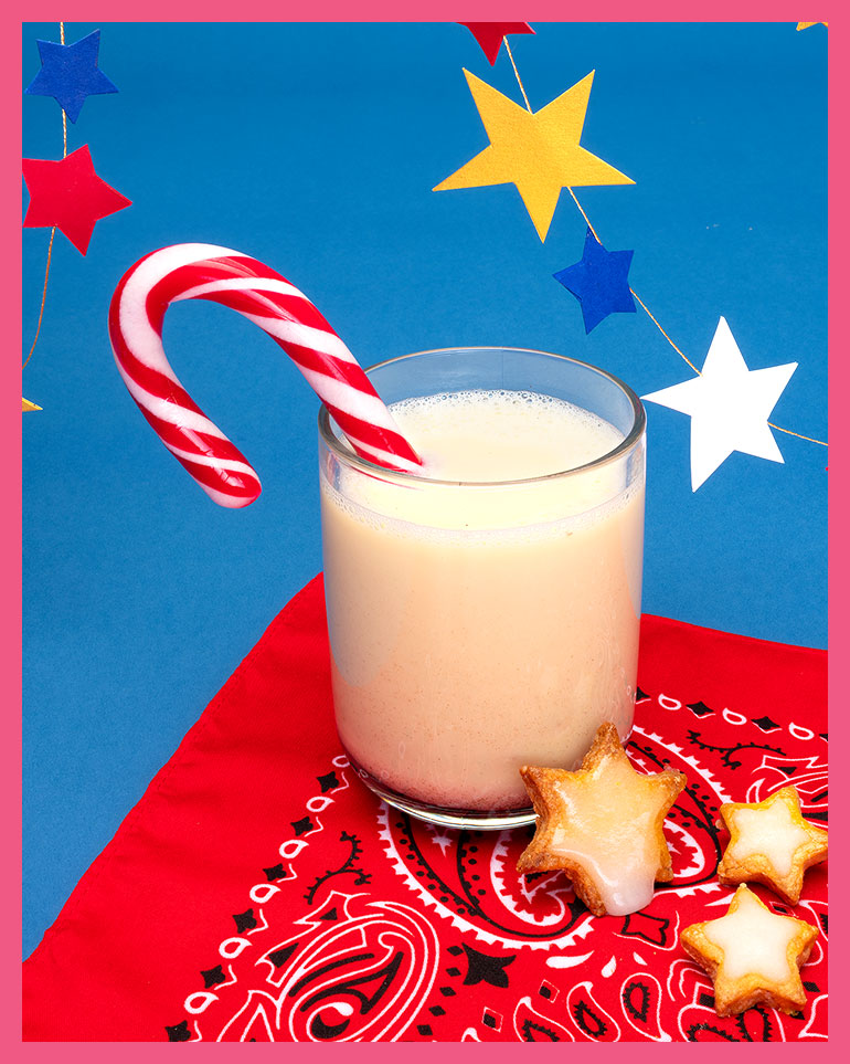 USA : Lait de poule. “Le tour du monde des traditions de Noël”, Astrapi n°1048, 15 décembre 2024. Illustrations : Yann Cozic. Photos : Benoît Pelletier.