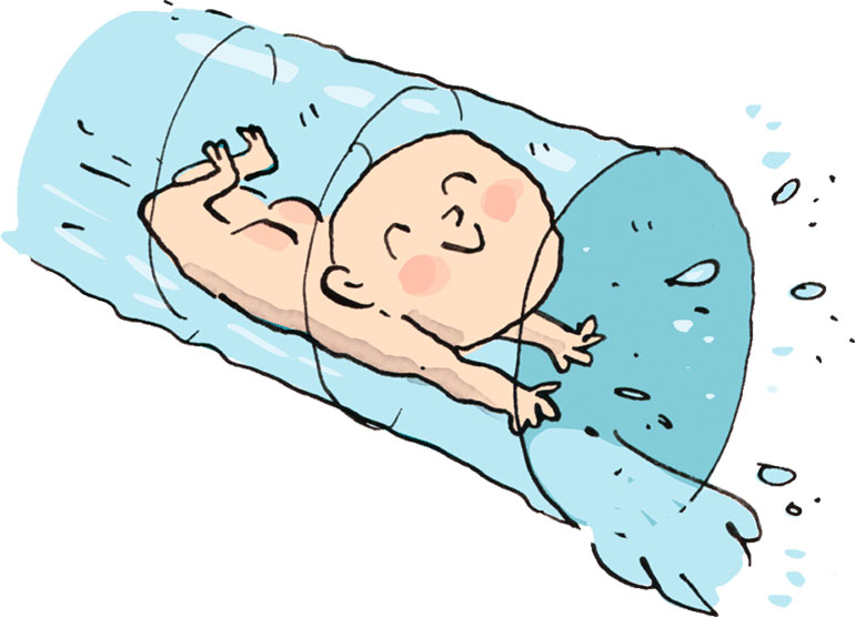 Comment le bébé sort par un trou si petit ? Astrapi, le magazine Bayard Jeunesse des 7-11 ans, répond aux questions des enfants.