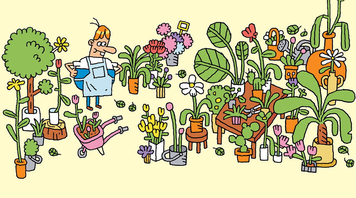 Quel désordre dans la boutique de ce fleuriste ! Et si votre enfant l'aidait à remettre un peu d'ordre avec ces 6 jeux qui ont patiemment poussé dans la rédaction de J'aime lire Max ?