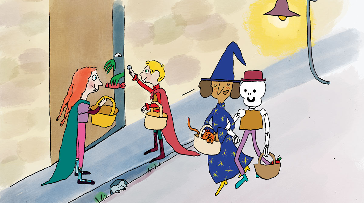 Dans Mes premiers J’aime lire, les jeunes vampires s’amusent vraiment bien quand arrive Halloween ! Les lectrices et lecteurs débutants le découvriront avec un message codé à déchiffrer, un labyrinthe, des jeux de points et de mots à relier, un jeu de différences, un coloriage et des sucettes à compter…