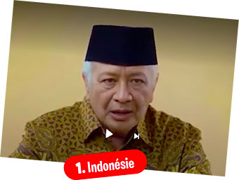 Le général Suharto. Comment ils traquent les fake news, article extrait du magazine Okapi n°1196, 15 mars 2024. Photo : CAPTURE IMAGE VIDEO TIKTOK.