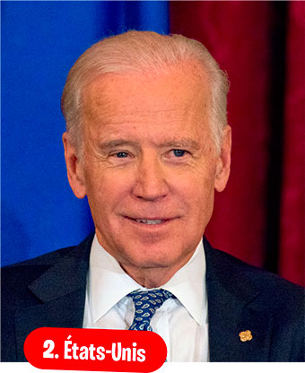 Joe Biden. Comment ils traquent les fake news, article extrait du magazine Okapi n°1196, 15 mars 2024. Photo : SACHS RON/CNP/ABACA.