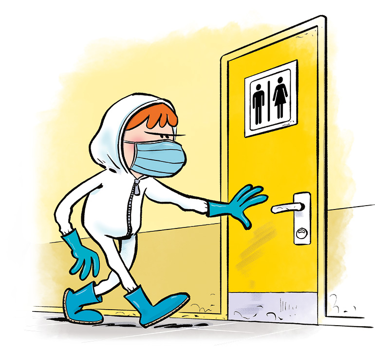 C’est dégueu, ça pue, c’est gênant… La moitié d’entre vous* jugent les toilettes du collège tellement sales et dégradées que cela peut les dissuader d’y aller. * Source : “À nous les toilettes !”, étude Harpic et Essity, 2023.
