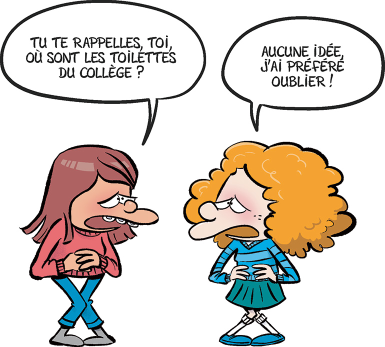 Au collège, beaucoup trop d’élèves préfèrent encore se retenir toute la journée et prennent ainsi des risques pour leur santé.