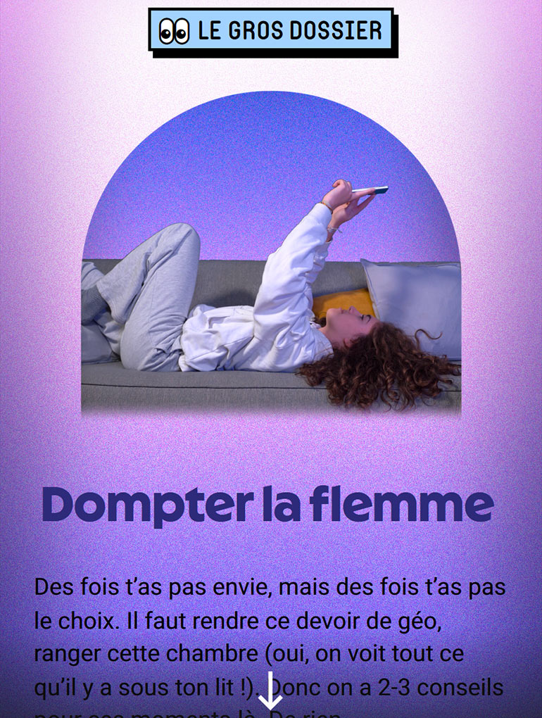 Sommaire Phosphore #4 du 21 février 2025 : dompter la flemme.