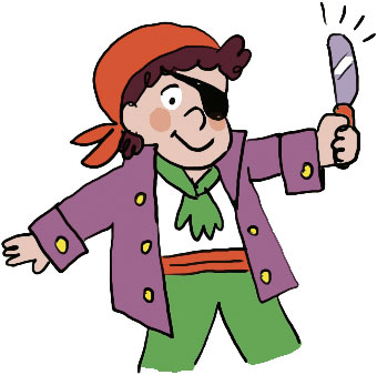 Laisser son enfant utiliser un petit couteau peu tranchant, à bout rond. Découper des légumes, c’est l’occasion d’apprendre à se servir des couverts sans se faire mal ! Illustration : © Clotka.