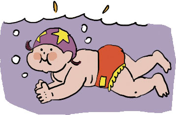 Inscrire son enfant aux bébés nageurs ou à la baby-gym lui permet d'expérimenter son corps et ses limites dans un cadre sécurisé, encadré par des professionnels, avec des prises de risques adaptées à son âge et ses capacités. Illustration : © Clotka.