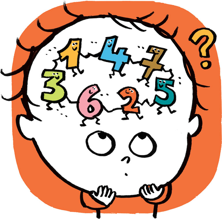 Apprendre à compter, c'est complexe pour un tout-petit. Surtout ne soyez pas pressés, ne forcez pas les choses. © Pascal Lemaître, Popi n°464.