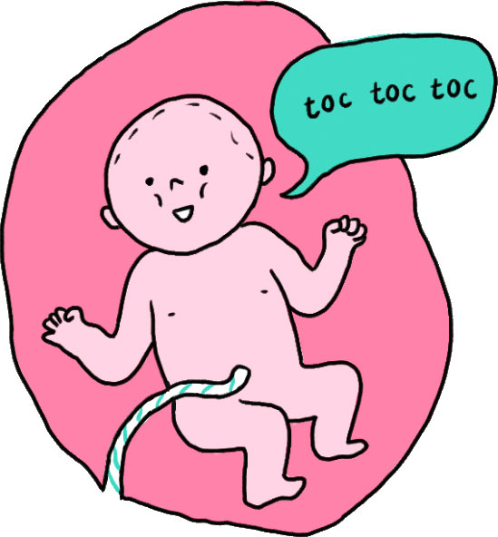 « Un jour, c’est Serena qui nous a raconté l’histoire de sa naissance : “Je suis sortie de ton ventre, j’ai fait toc toc toc ! pour que le docteur m’ouvre, et j’ai dit bonjour parce que je savais parler.” »