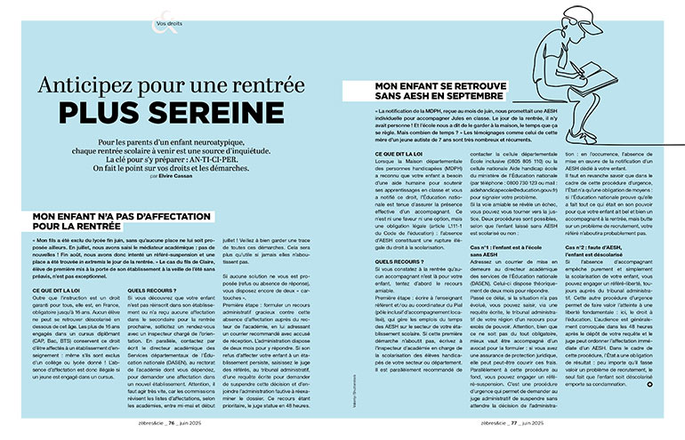 Enfants DYS, TDAH… : préparer la rentrée pour moins stresser.