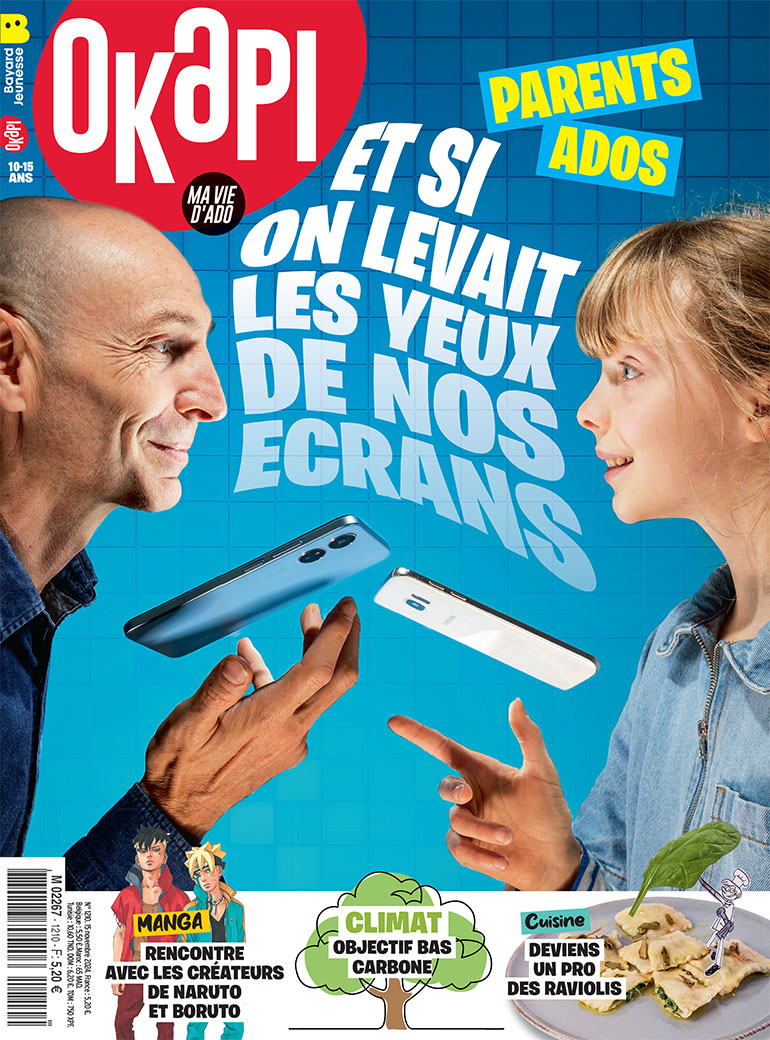 Couverture du magazine Okapi n°1210 du 15 novembre 2024.