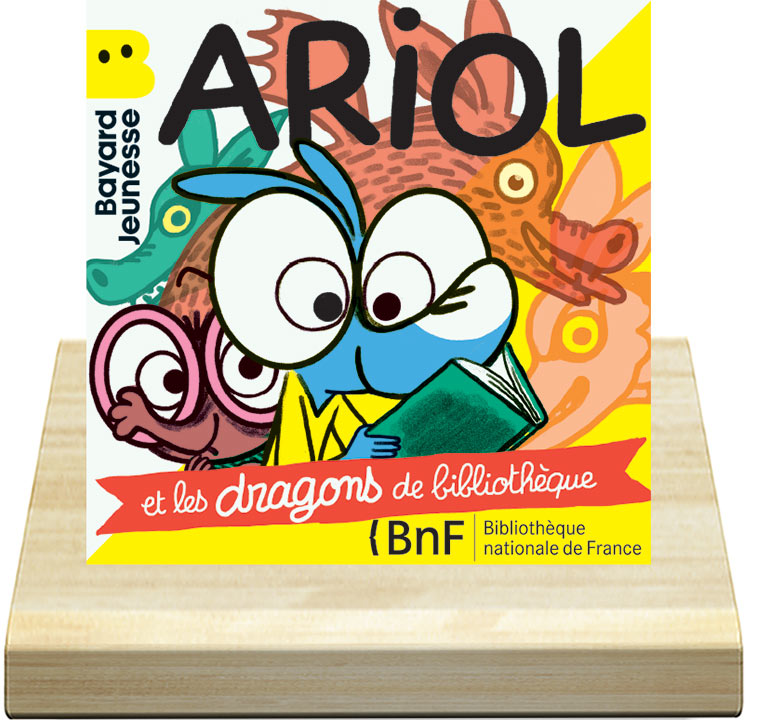 Podcast “Ariol et les dragons”. Article “Du Musée de l'Homme à la BnF : Ariol est partout cet automne”.