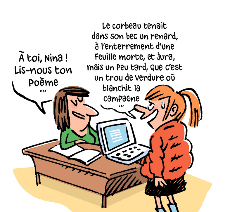© Illustration : Manu Boisteau. ChatGPT va-t-il bouleverser notre monde ? Article extrait du magazine Okapi n°1177, 1er mai 2023.