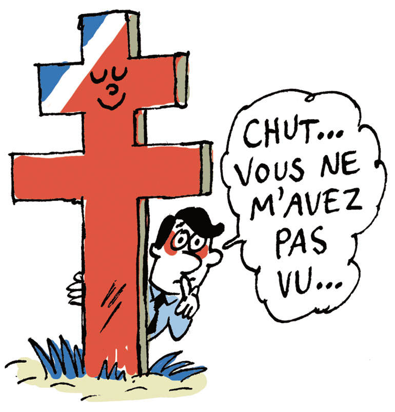Philippe Gerbier s'évade et plonge dans la clandestinité. “Le classique sans prise de tête : L’armée des ombres”, Je bouquine n°484, juin 2024. Illustrations : Marion Puech.