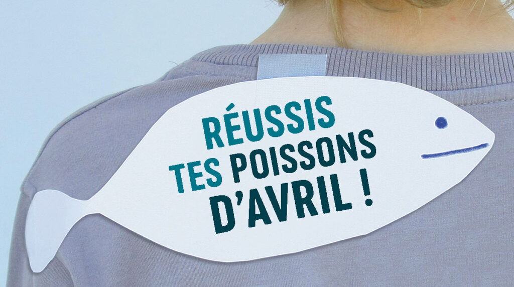 ”Réussis tes poissons d’avril !”, J’aime lire Max n°268, avril 2021. Texte : Élisabeth Tzimakas. Illustrations : Anaëlle Daussy. Photo : Adobe Stock.