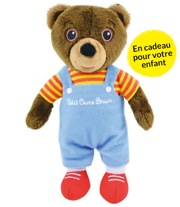 Une peluche Petit Ours Brun en cadeau pour votre enfant&nbsp;!