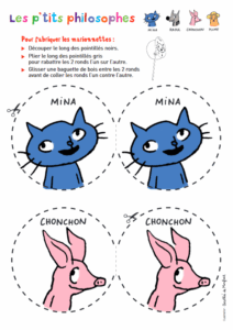 Marionnettes Les petits philosophes