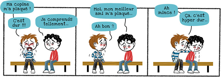 une rupture amicale peut briser le cœur. La bonne nouvelle ? On finit généralement par s’en remettre !